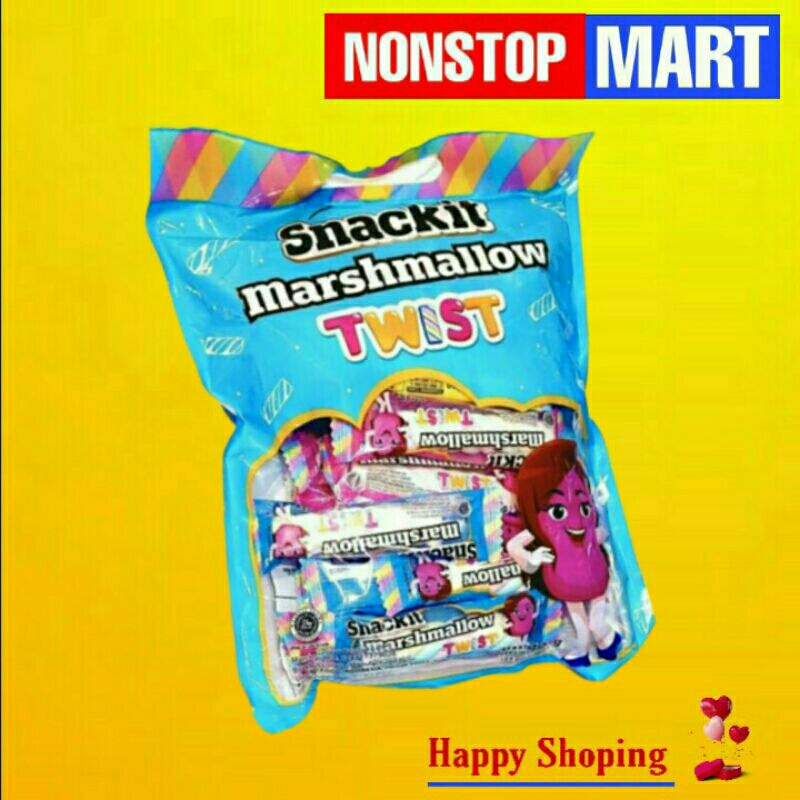 

SNACKIT MARSHMALLOW TWIST isi 24 pcs