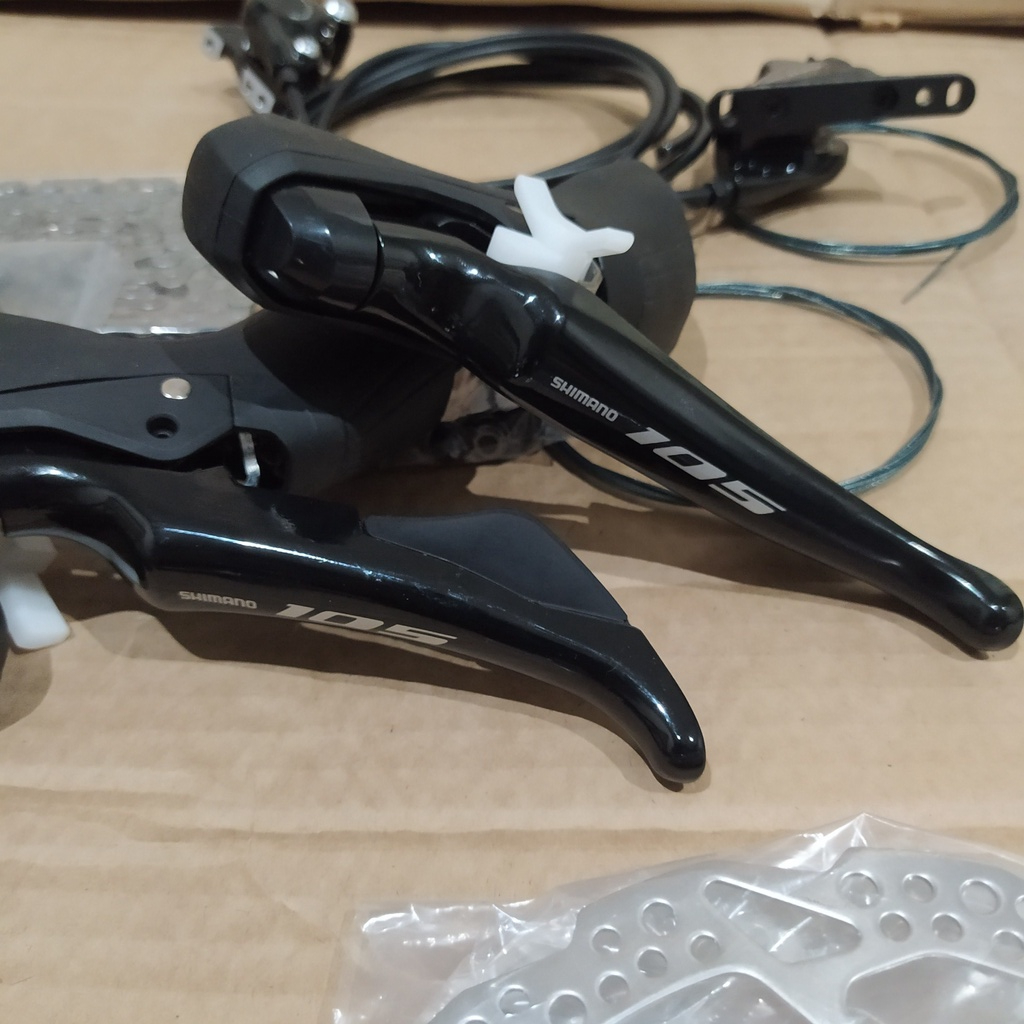 Groupset Shimano 105 R7020 Disc Brake Hydraulic Original Groupset 2x11 Speed