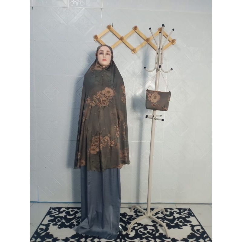 Mukena travel printing miraya