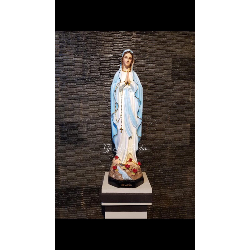 Patung Bunda Maria Lourdes / Laurdes 1m / 100cm