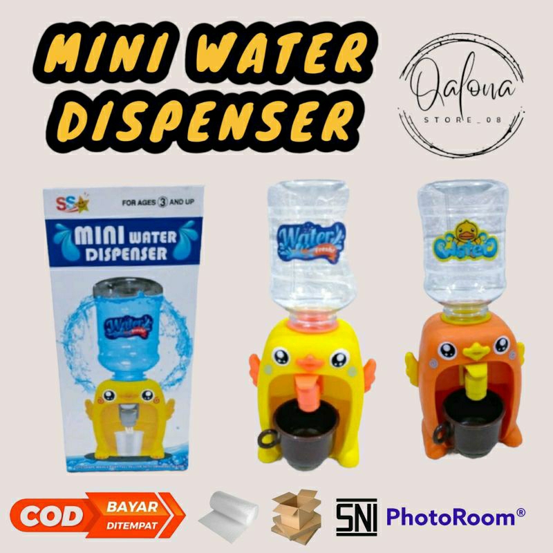 Mainan Dispenser Mini Anak Galon Mini Dispenser Air Minum Karakter Dispenser Kecil Anak
