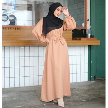Gamis lebaran 2023 model terbaru wanita dewasa terbaru muslim model kekinian bahan
