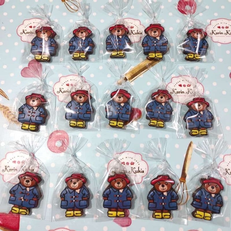 

KUKIS HIAS, KUKIS KARAKTER SATUAN TEMA PEDDINGTON BEAR (minimal order 10 pcs)