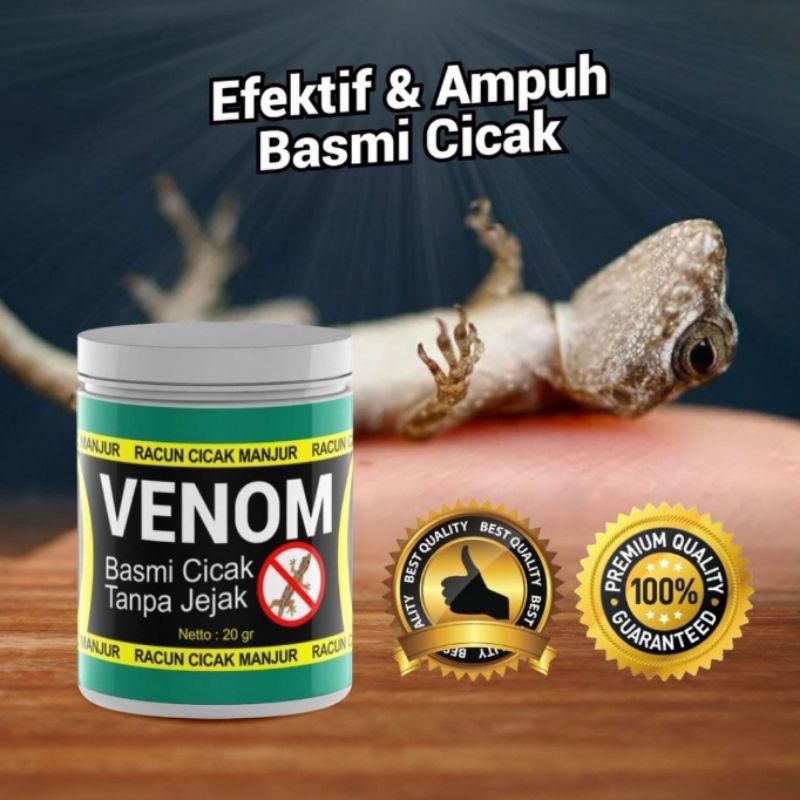 VENOM RACUN PEMBASMI CICAK AMPUH MATI KERING TIDAK BAU