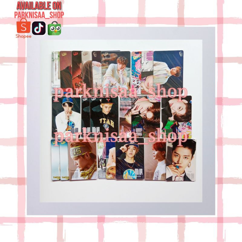 Photocard PC rare gatcha benefit yescard magazine Hongkong Bene yes HK NCT 2018 cashbee regulate reg