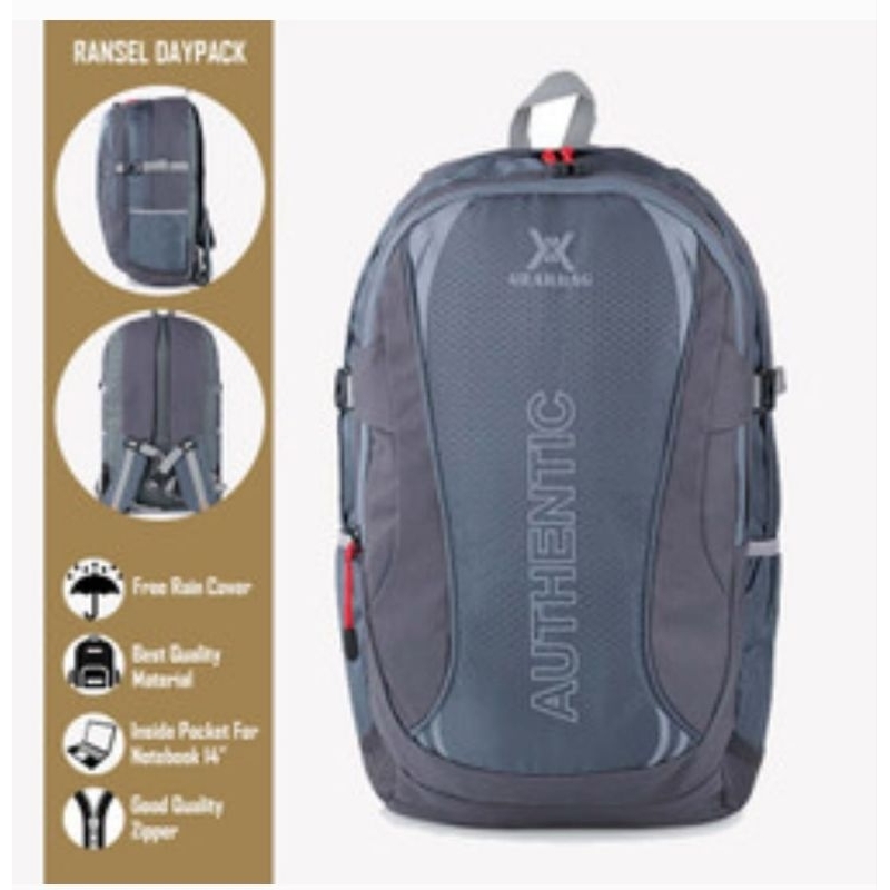 Tas Ransel Punggung Gearbag Authentic 25L # Tas Sekolah Kuliah # Tas Ransel Outdoor