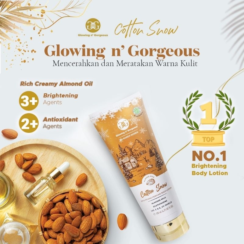 GNG Body Lotion 100ml Glowing n Georgeous MUI BPOM