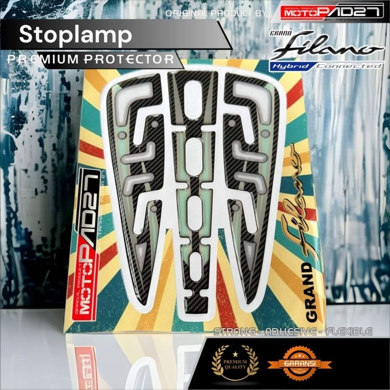 Motopad27 Stiker Grand filano Stiker timbul Cover Stoplamp yamaha Grand filano 2023