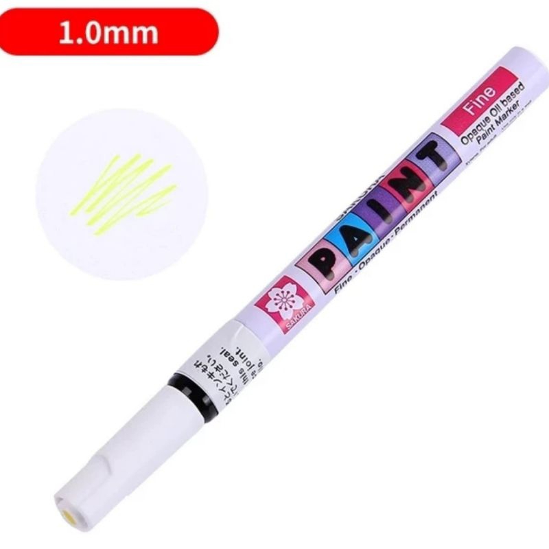 

Sakura Permanent Paint Marker 1.0 mm Fluorescent Yellow