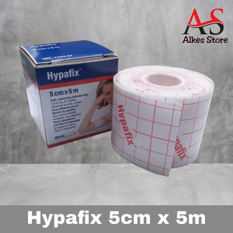 Hypafix 5cm x 5m   Plester Hypafix  Plester Luka Hypafix