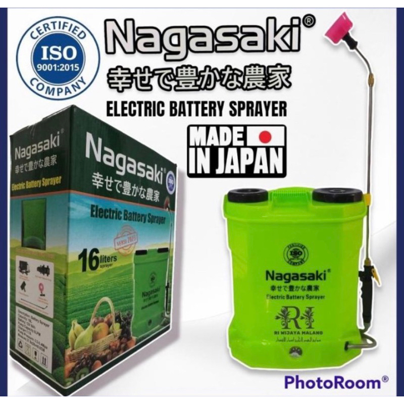 Sprayer Elektrik Semprot Hama NAGASAKI Japan 16liter-18liter