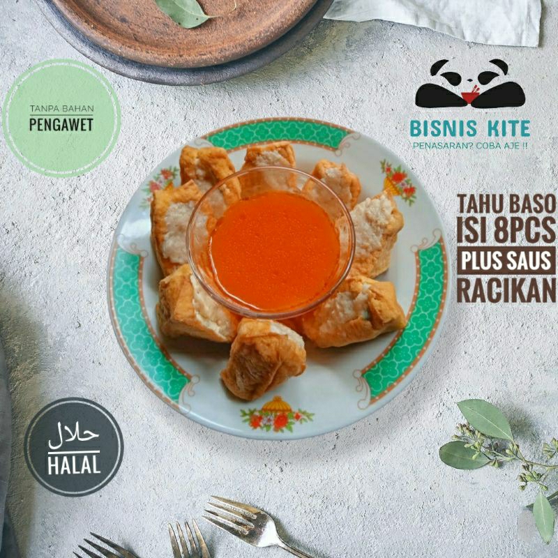 

Tahu Baso Ayam + Saus