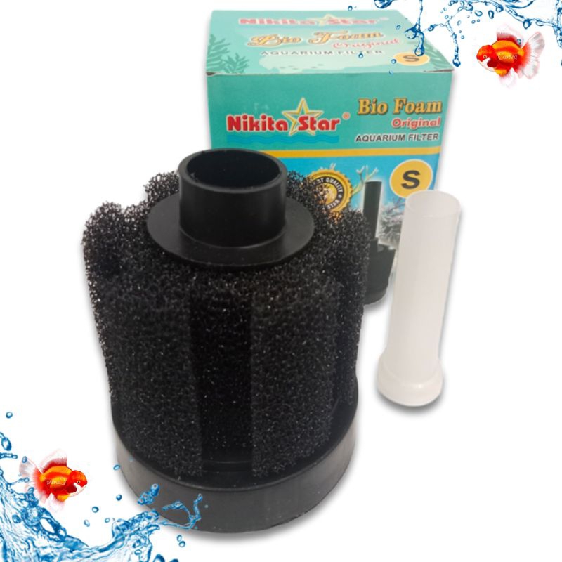 Media Filter mini filter Aquarium BIO FOAM / BIO SPONGE NIKITA STAR SIZE S