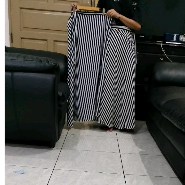 Skirt salur / tali lilit salur / rok panjang lilit