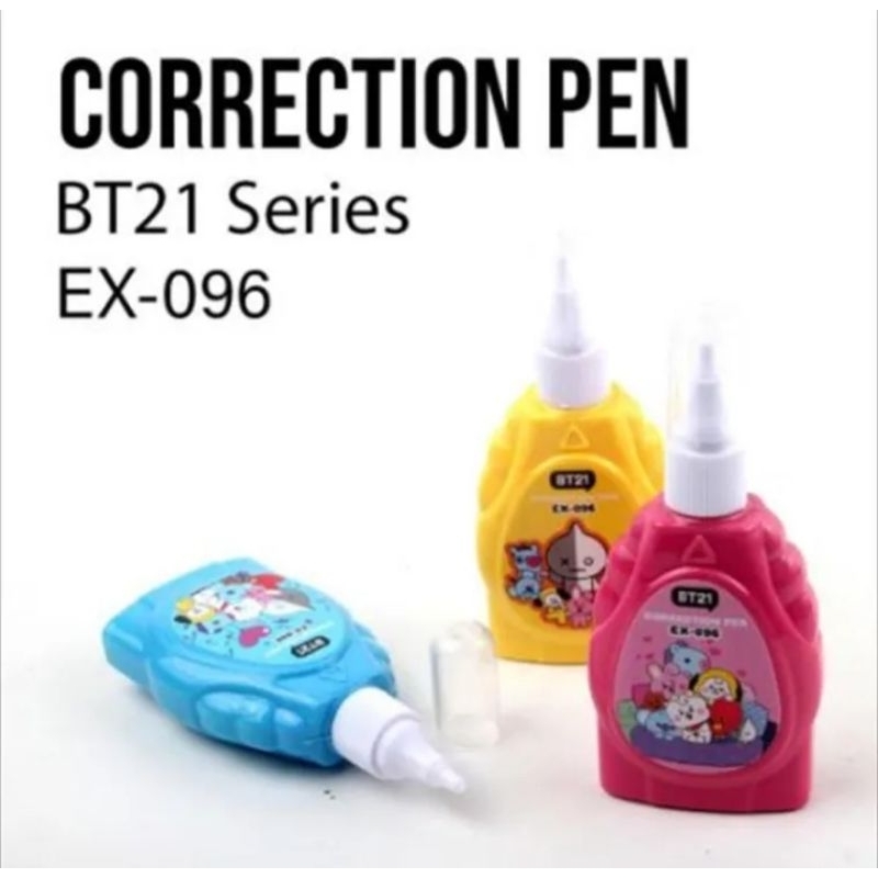 Tipe X correction pen bt21 , stipo cair