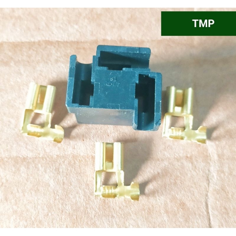 FITING LAMPU H4  SOKET LAMPU DEPAN H4 / SEAL BEAM +TERMINAL ORI UNIVERSAL MOTOR MOBIL TMP