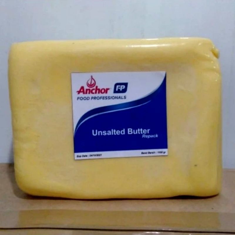 anchor unsalted butter repack 1kg