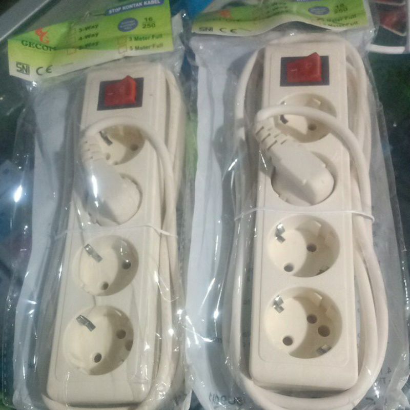 stopkontak kabel gecom...