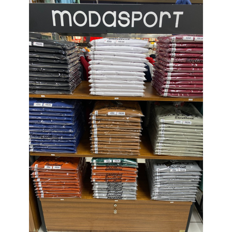 MODASPORT MENS / PAKAIAN PRIA kerah lengan panjang