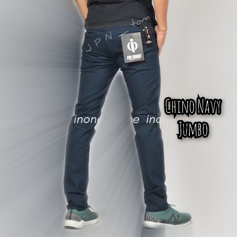 Celana Chino Jumbo Pria Ukuran Besar 38 39 40 Hitam Chinos Big Size 41 42 43 44 45 46 47 Long Pants Cino Pinggang Karet Model Reguler Fit Stretch Bahan Tebal Katun Scotch Elastis Celana Panjang Original Premium In One Cocok Kegiatan Formal Kerja Kantor