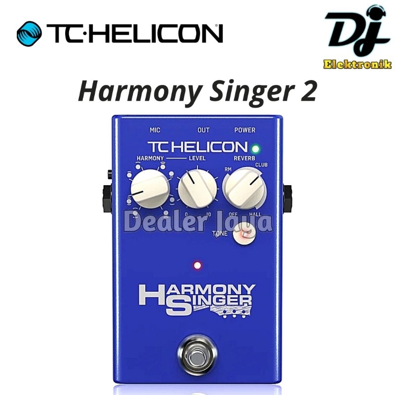 Efek / Effect Pedal TC Helicon HARMONY SINGER 2