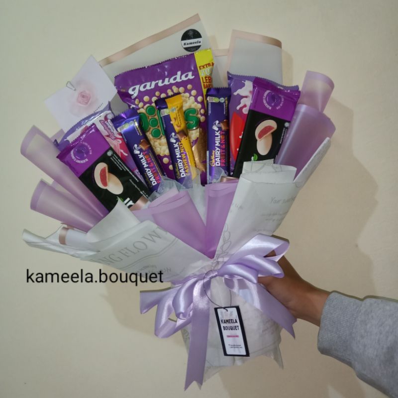 Buket Snack Semarang/ buket dairy milk Semarang/ buket Snack Tembalang/ buket Snack Undip/buket Snac
