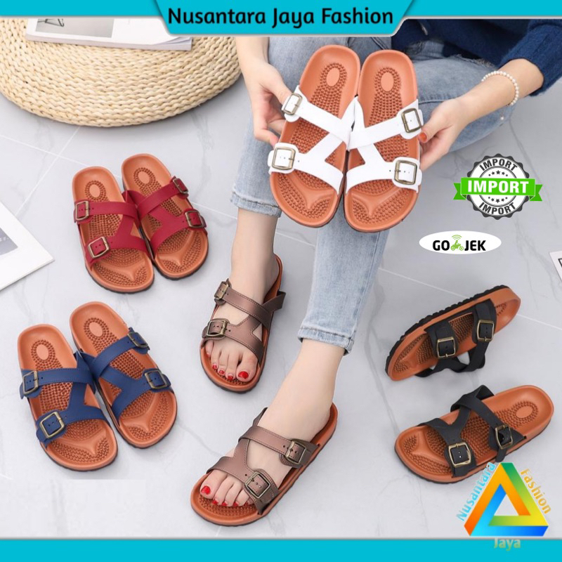 Sandal Puyuh Wanita CAVA Kekinian Balance 1304 5