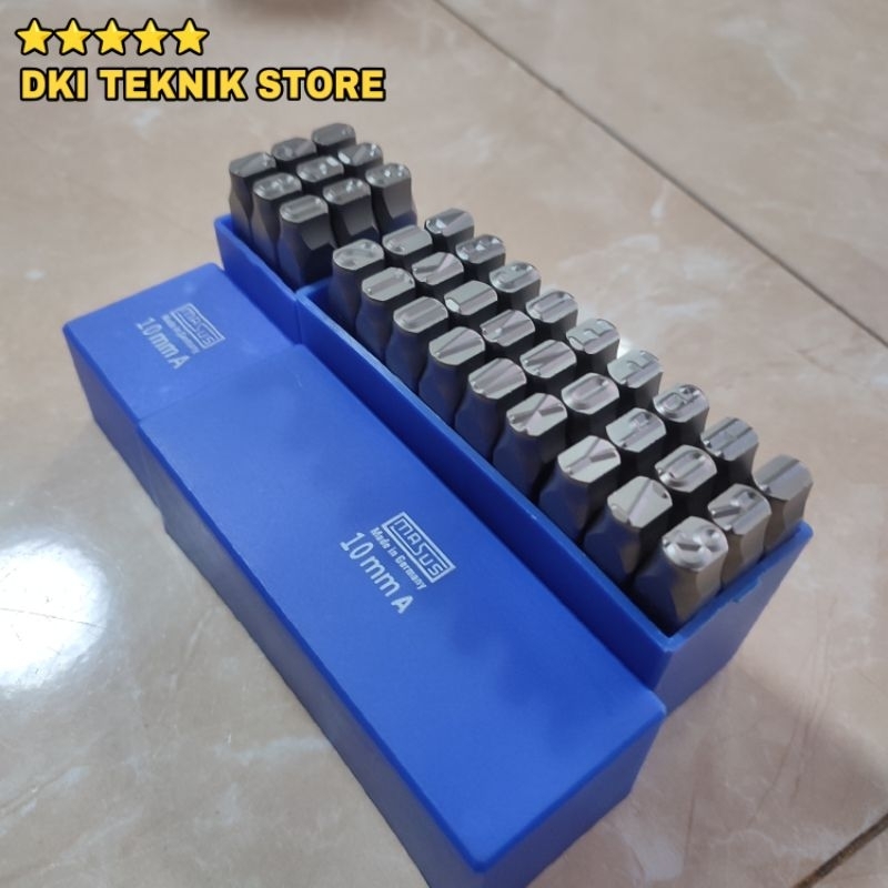 

MASUS Alat Ketok Huruf dan Angka 10 Mm Stamp Punch Letter & Numbers