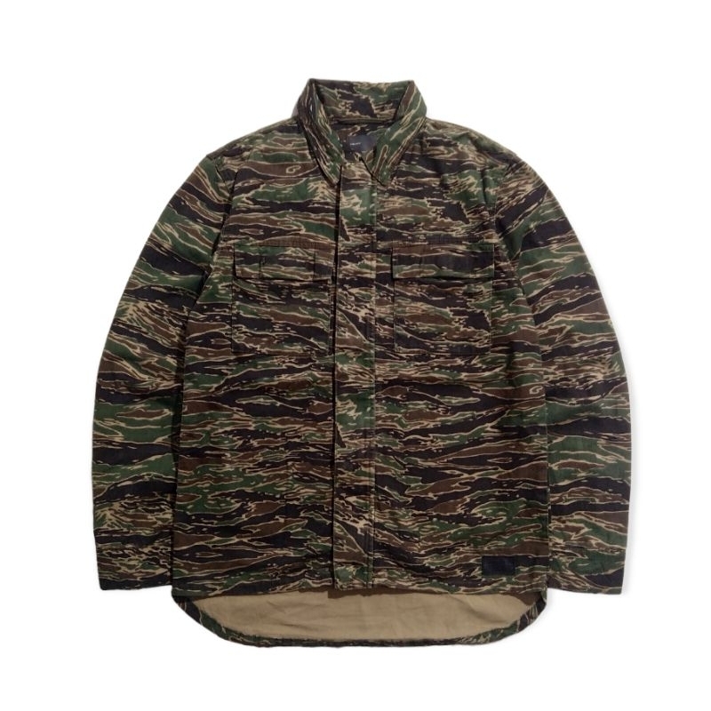 jaket zara man camo army