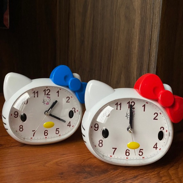 jam beker karakter hello kitty alarm/jam weker alarm hello kitty/jam weker alarm karakter lucu H29