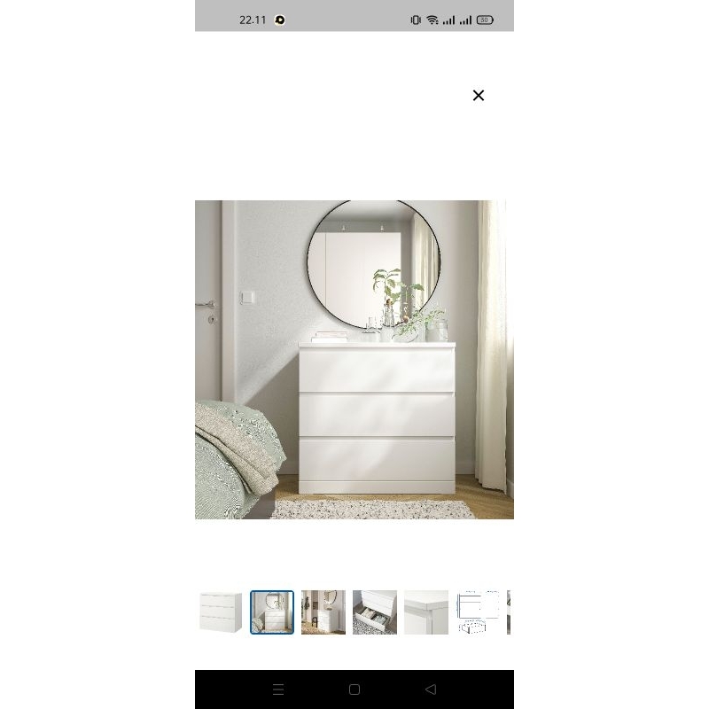 malm lemari IKEA