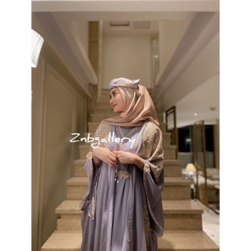 Kaftan Lebaran 2025 | Kaftan Kondangan Kekinian | Kaftan Terbaru | Kaftan Putih | Abaya Kaftan | Aba