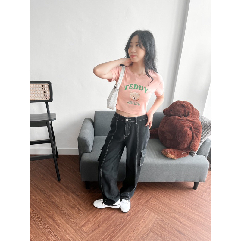 Teddy Crop Top 4B