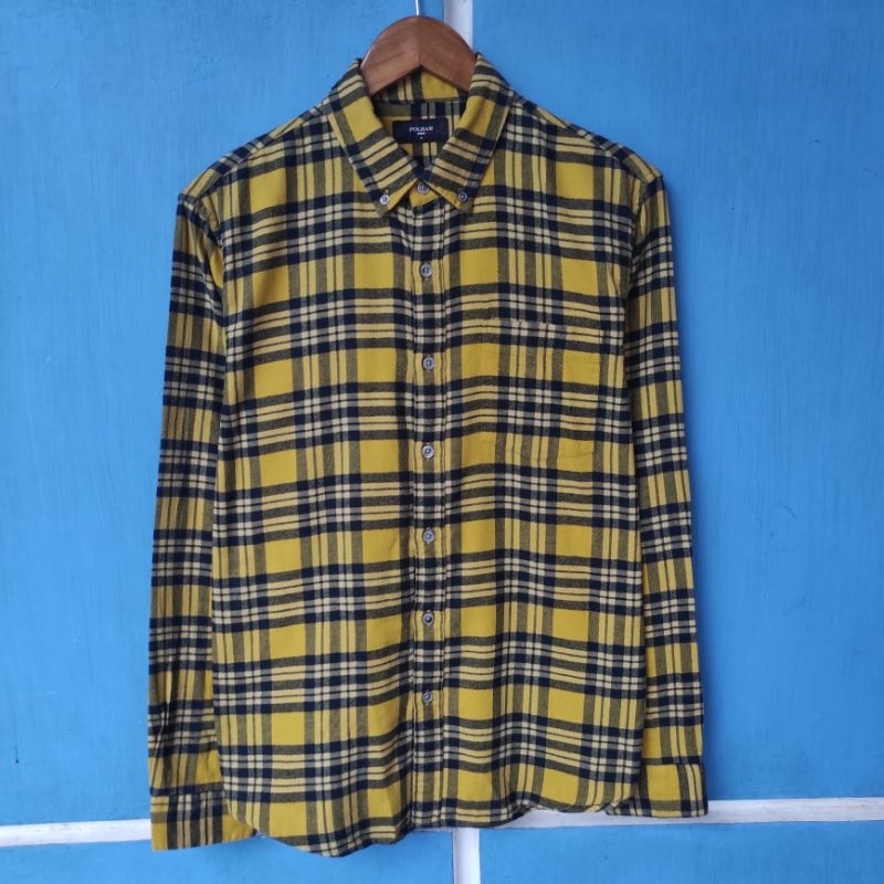 POLHAM KEMEJA FLANEL SIZE M ORIGINAL