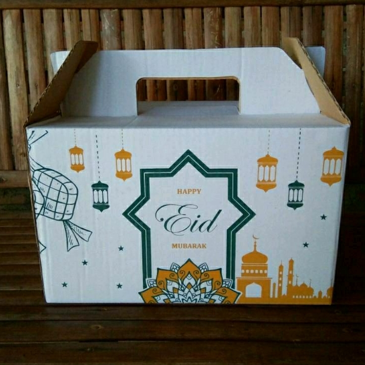 

Kardus Jinjing lebaran 30 x 20 x 19 cm Hampers Hari Raya/Parcel/Souvenir