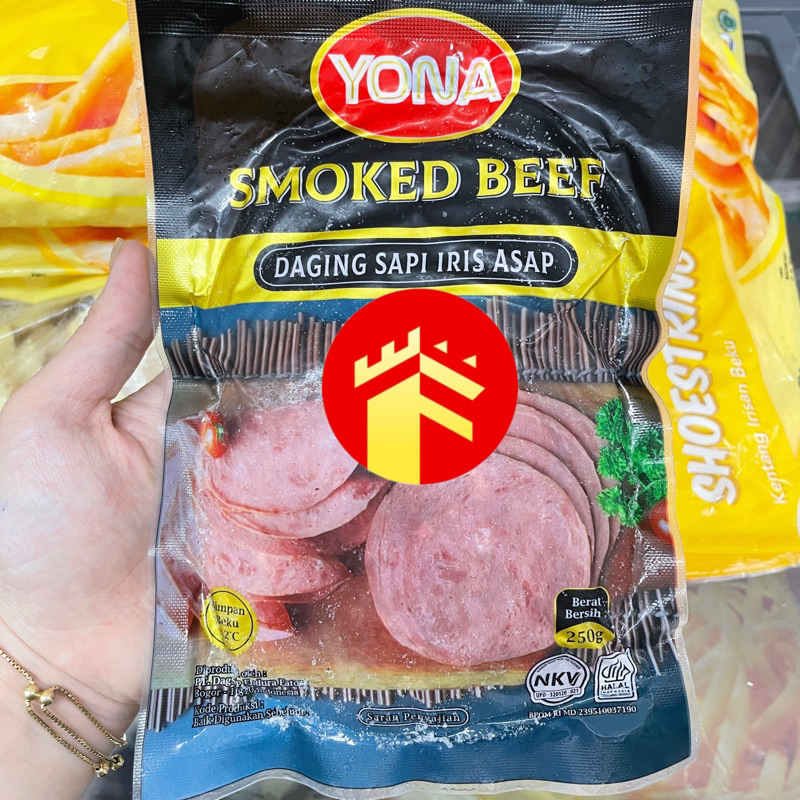 

YONA SMOKED BEEF 250 GR DAGING ASAP YONA 250 GR