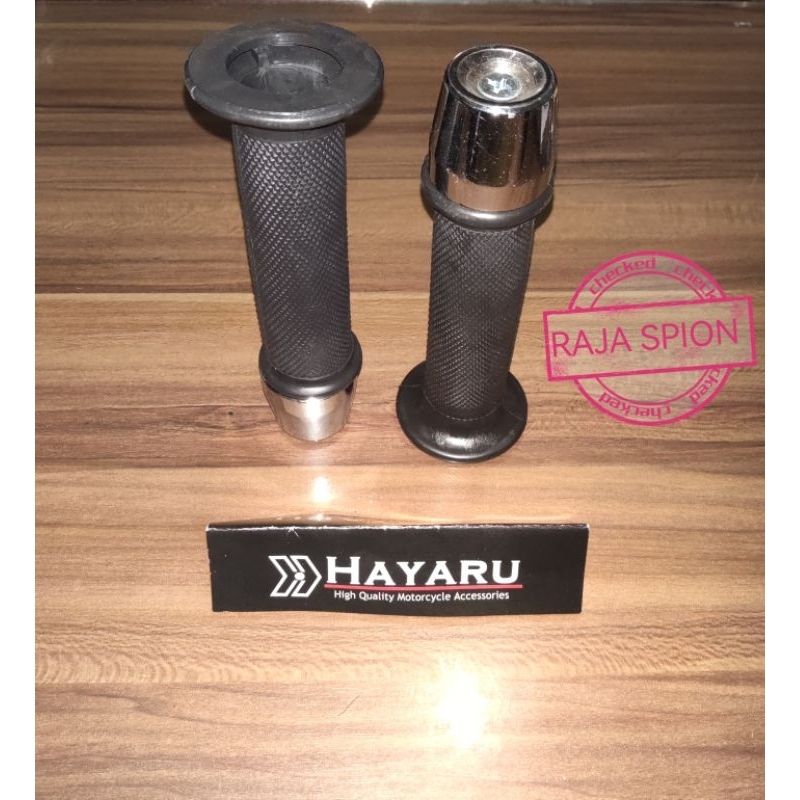 handgrip hayaru lubang dan buntu/handgrip hayaru plus jalu pcx crom