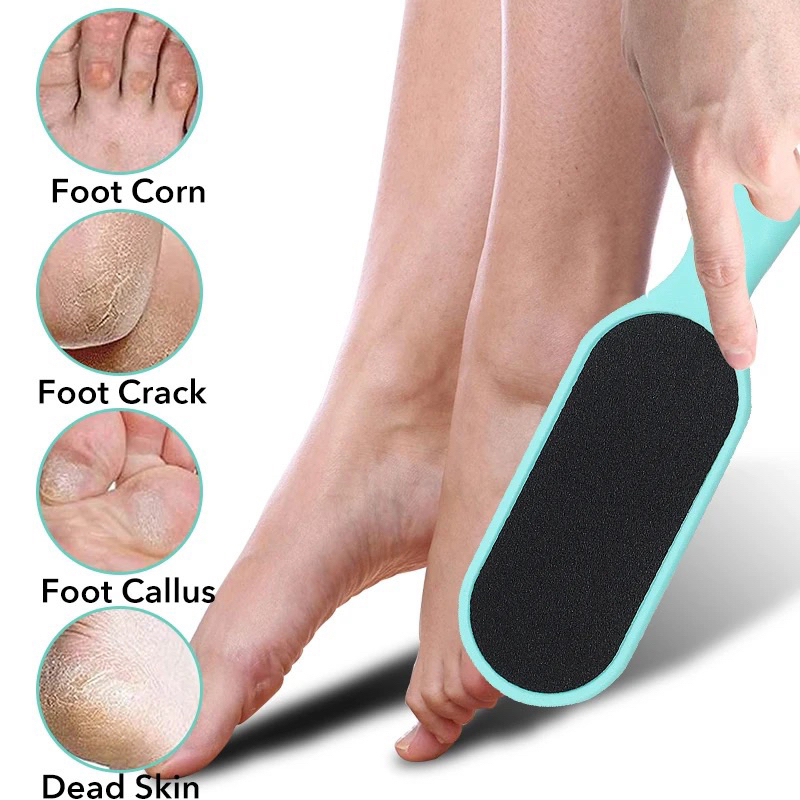 ALAT PEMBERSIH KAPALAN KAKI / PARUT KAKI PENGHALUS KAKI KERING KAPALAN PERAWATAN KAKI FOOT SCRUBBER /AMPLAS KAKI / ALAT GOSOK PENGAHALUS TUMIT KAKI