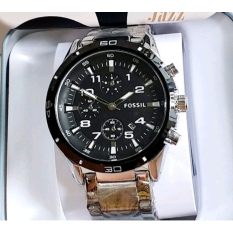 PROMO OK / Jam Tangan Pria Kulit F0551L828 / Jam Tangan Cowok Keren TERLARIS