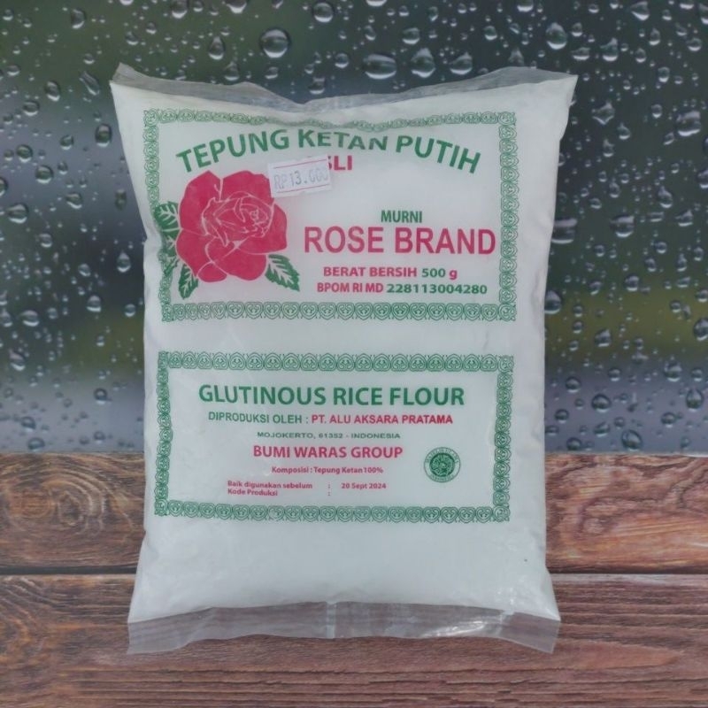 

ROSE BRAND TEPUNG KETAN PUTIH 500GRAM