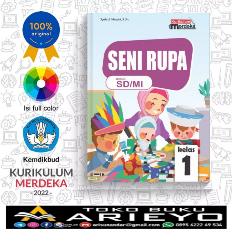 

New+Buku Seni Rupa SD Kelas 1 K-Merdeka-Sekolah Penggerak