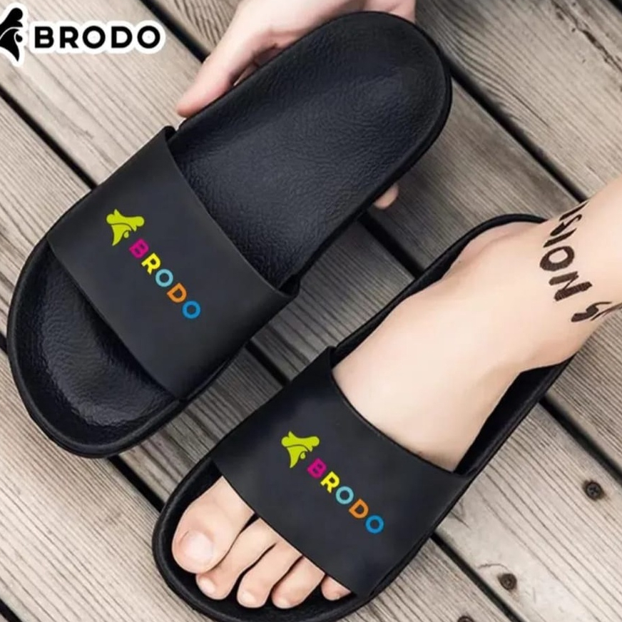 SANDAL SLIDE PRIA WANITA ANTI SLIP ANTI AIR BAHAN KARET TERLARIS