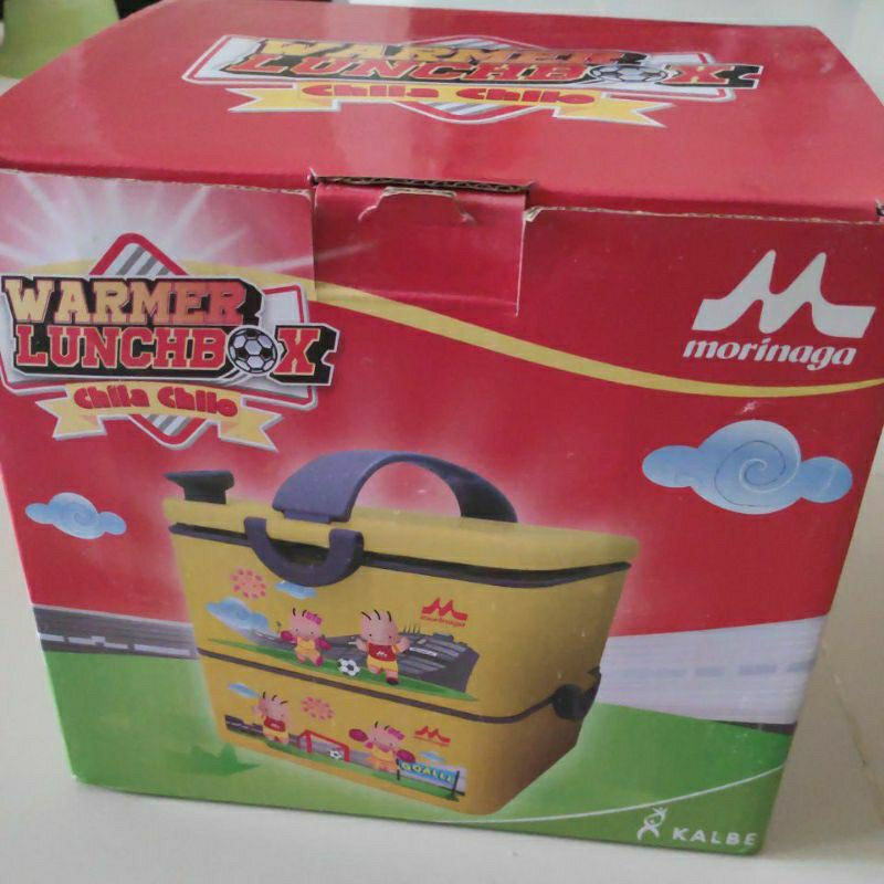 Warmer Lunch Box set hadiah Morinaga