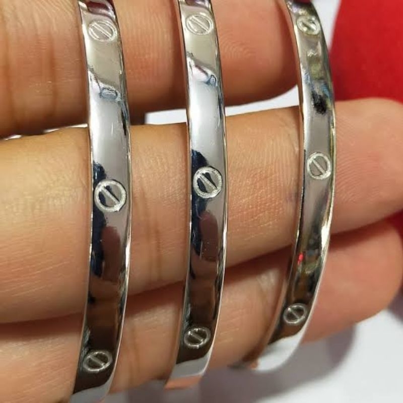 gelang cartier perak