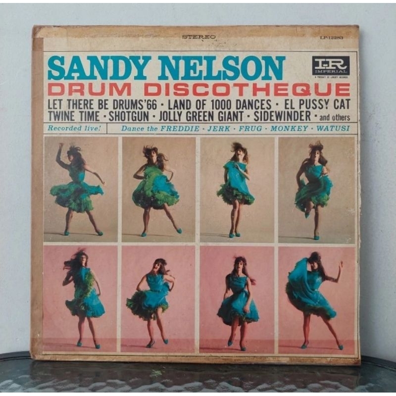 Vinyl Piringan Hitam 12 inch Sandy Nelson-Let's Go