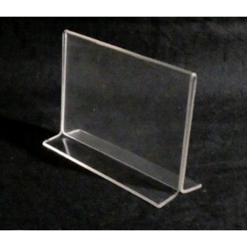 

Akrilik display custom uk 30x52cm landscape T tebal 2 mm