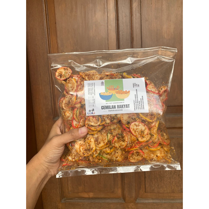 

CEMILAN Kerupuk Seblak Kencur Kemasan 500gr