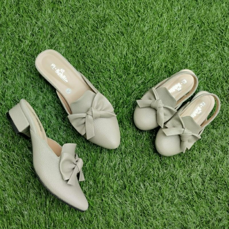 MULES COUPLE IBU DAN ANAK/FLAT SHOES COUPLE IBU DAN ANAK/SANDAL COUPLE IBU DAN ANAK