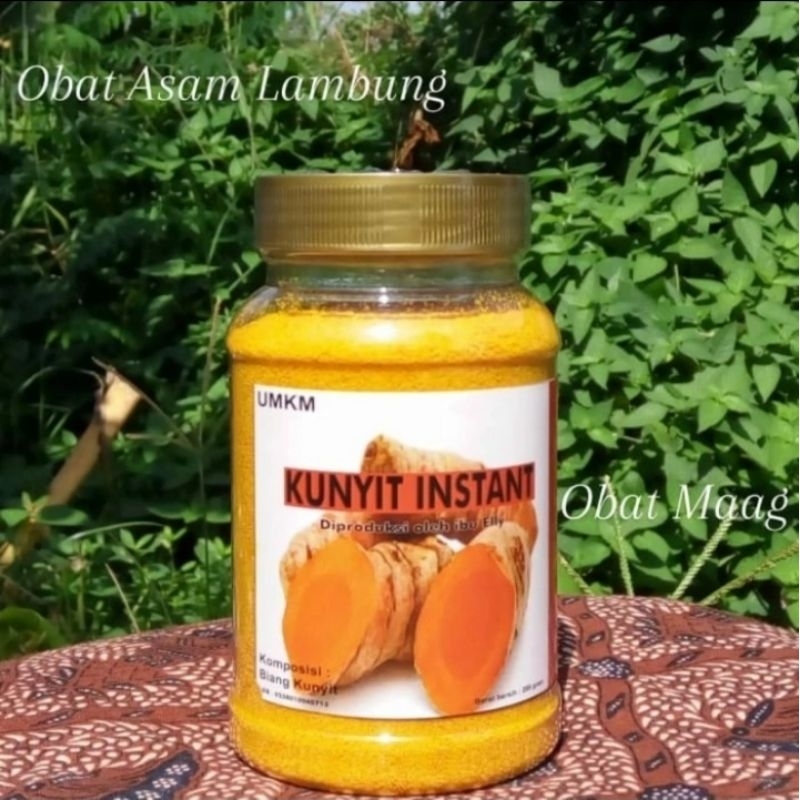 

Kunyit Instan/Kunyit Bubuk/Kunyit Serbuk/Obat Maag/Asam Lambung