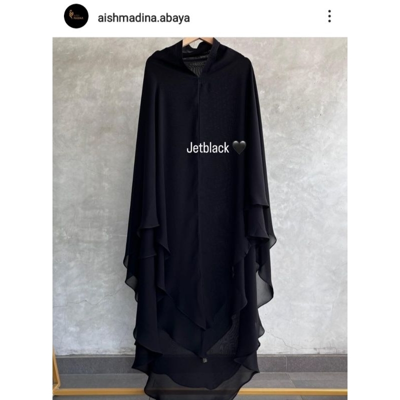 Khimar Ummara Aishmadina Abaya